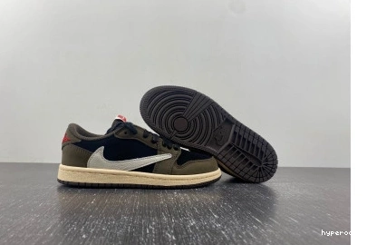 Hyperoad (KIDS)TRAVIS SCOTT JORDAN 1 'MOCHA' X LOW AIR 1011